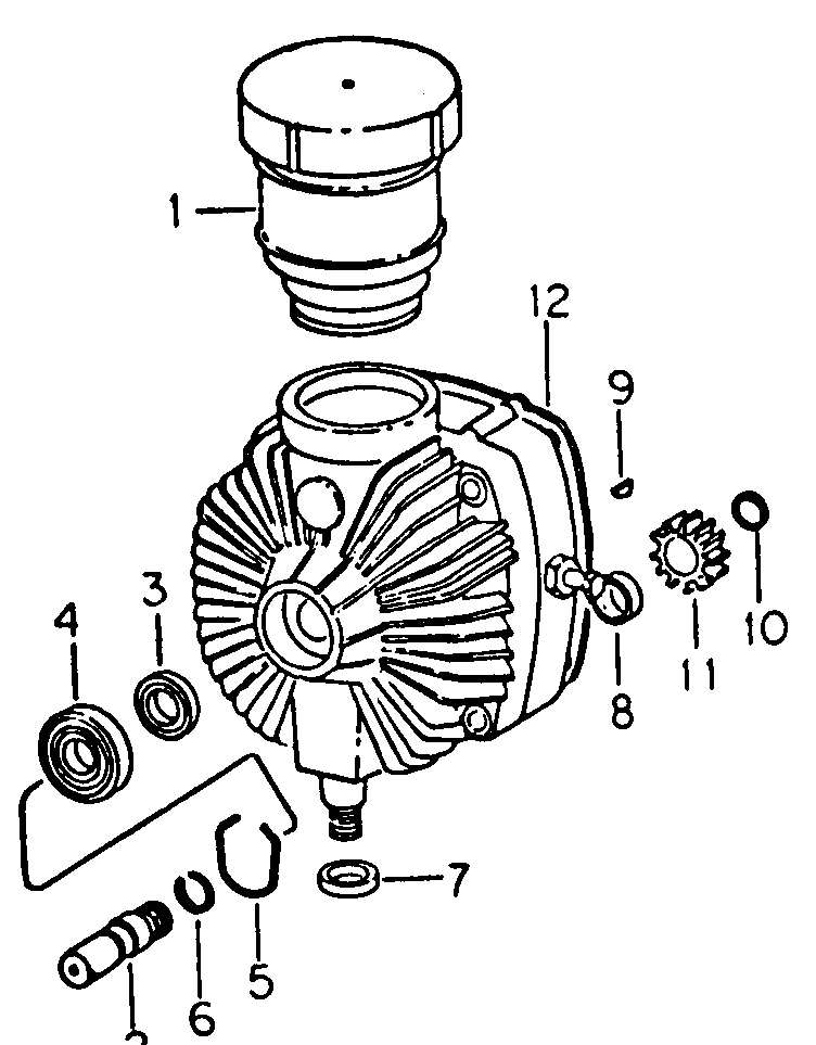 Hydrostatic Transmission Diagram and Parts List for 382 383-0350028U-0350029U-0350032U-0350033U-0350036U-0350037U-132100-132399-132383100-133100-133399-133383100-134100-134399-134383100 Cub Cadet Lawn Tractor